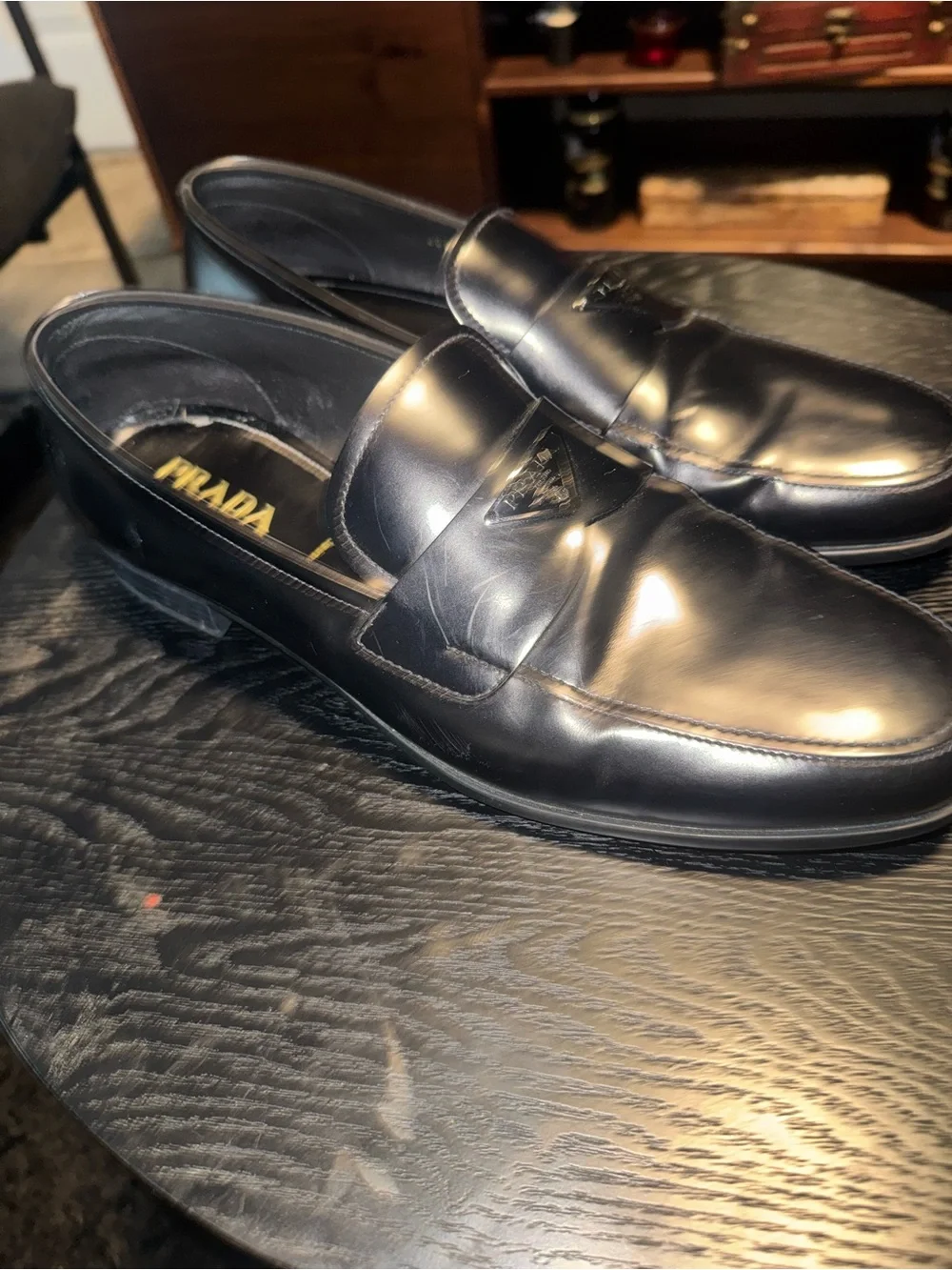 Prada Black Men’s Loafers